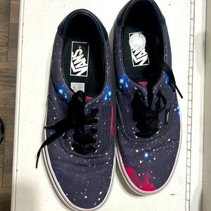 Vans galaxy print shoe men’s 7 /women’s 8.5